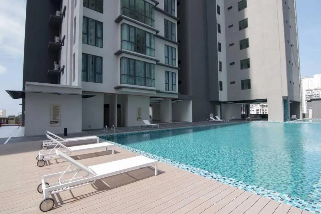Lägenhet Jazz 222: Cosy 2-Bedroom Suite With Seaview George Town Malaysia
