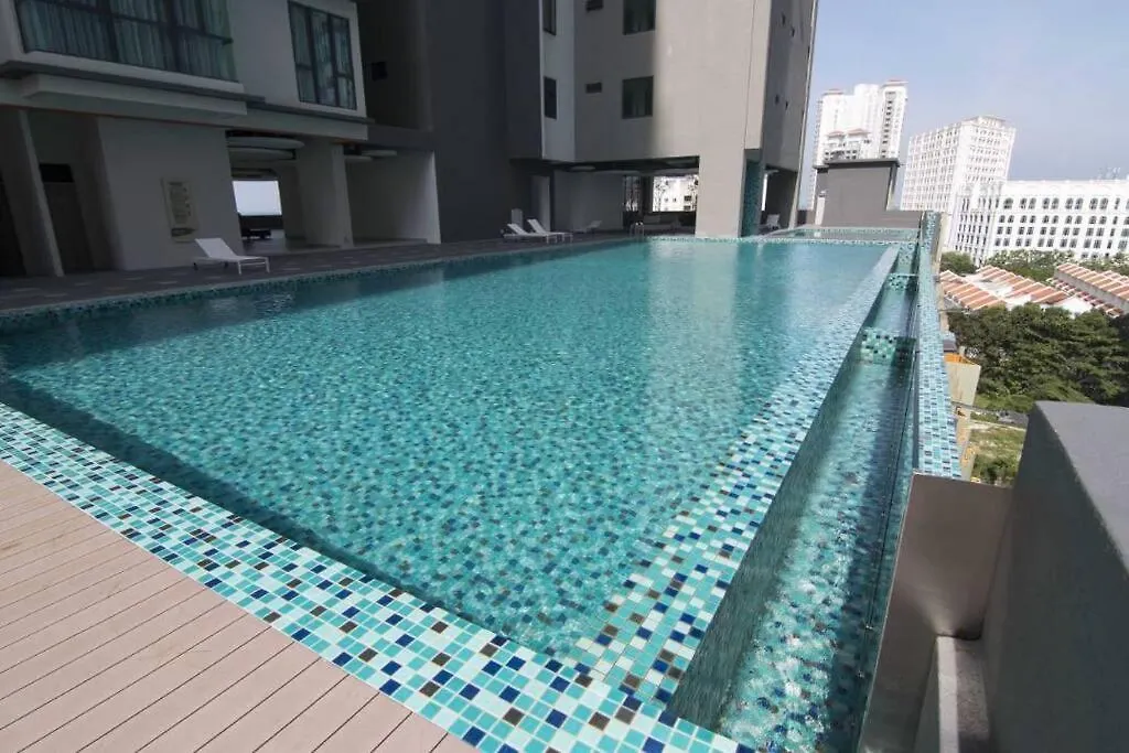 Jazz 222: Cosy 2-Bedroom Suite With Seaview George Town 0*,  Malaysia